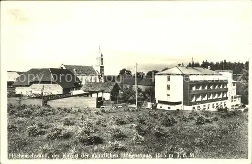 Hoechenschwand Hotel Alpenblick Schwarzwaldstube Kat. Hoechenschwand