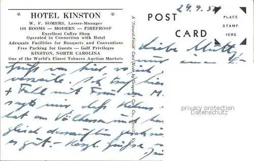 Kinston North Carolina Hotel Kinston Kat. Kinston