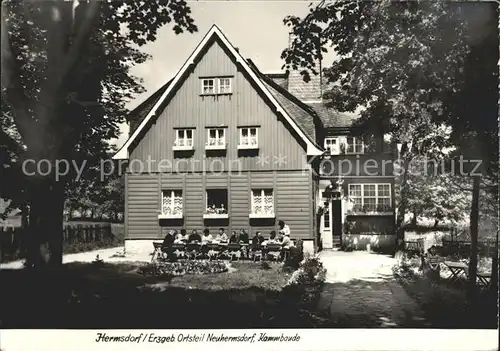 Neuhermsdorf Kammbaude Hermsdorf Kat. Hermsdorf Osterzgebirge