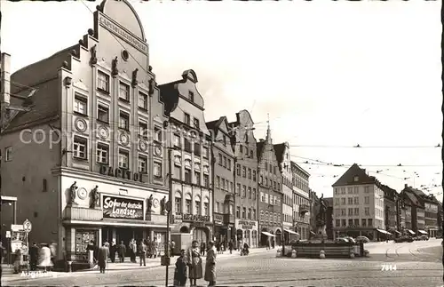 Augsburg Gaststaette Apotheke Kat. Augsburg