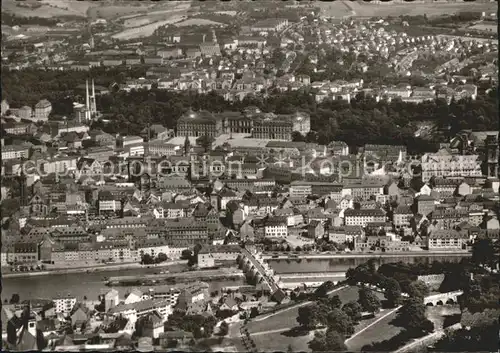 Wuerzburg Fliegeraufnahme Kat. Wuerzburg