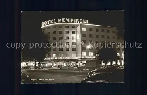 Berlin Hotel Kempinski Kat. Berlin