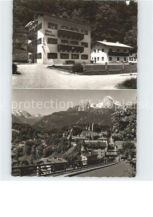 Ak Berchtesgaden Hotel Villa Achental Nr 7979979 Oldthing