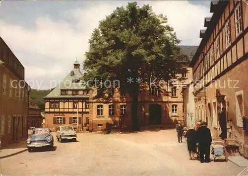 Geising Erzgebirge Ortsmitte Kat. Geising Osterzgebirge