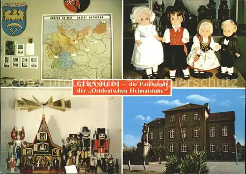 Gernsheim Ostdeutsche Heimatstube Puppen Denkmal Kat. Gernsheim