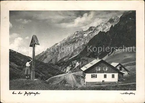 Wangen Allgaeu Berghaus Alpen Kat. Wangen im Allgaeu