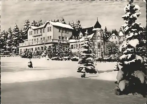 Bad Sachsa Harz Genesungsheim Pfaffenberg Kat. Bad Sachsa