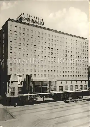 Berlin Hotel Berolina Kat. Berlin