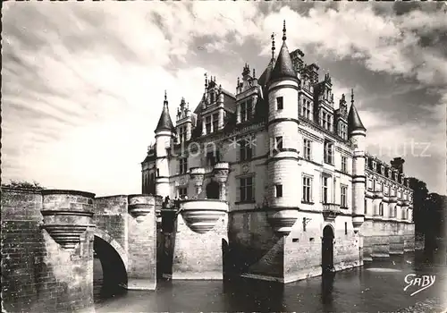 Chenonceaux Indre et Loire Chateau Kat. Chenonceaux