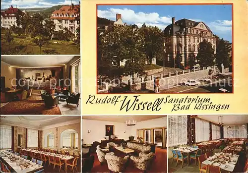 Bad Kissingen Rudolf Wissell Sanatorium Kat. Bad Kissingen
