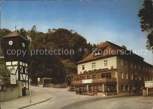 Rupprechtstegen Gasthof Pension Konditorei Baumann  Kat. Hartenstein