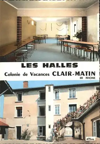 Les Halles Colonie Vacances Clair Matin Kat. Les Halles