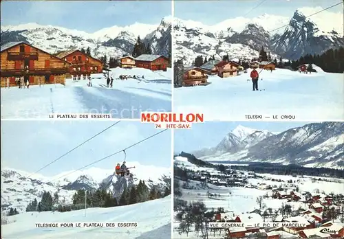 Morillon Plateau Esserts Teleski Criou Marcelly  Kat. Morillon