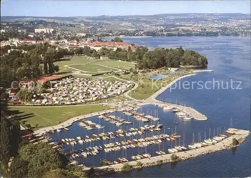 Morges Camping TCS de Morges bord Lac de Geneve Kat. Morges