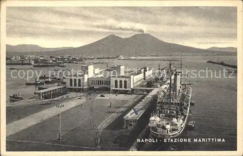 Napoli Neapel Hafen Kat. Napoli