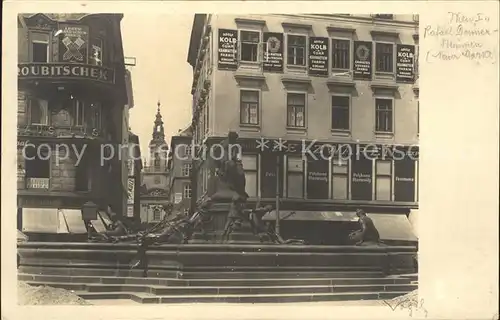 Wien Partie am Brunnen Kat. Wien