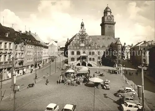 Plauen Vogtland Altmarkt Rathaus Kat. Plauen