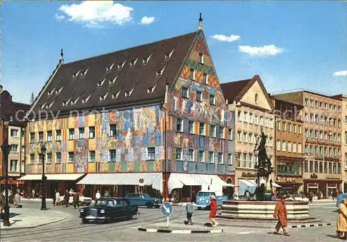 Augsburg Weberhaus am Moritzplatz Kat. Augsburg