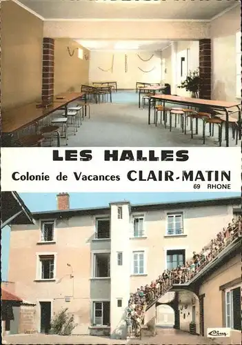 Les Halles Colonie de Vacances Clair Matin Kat. Les Halles