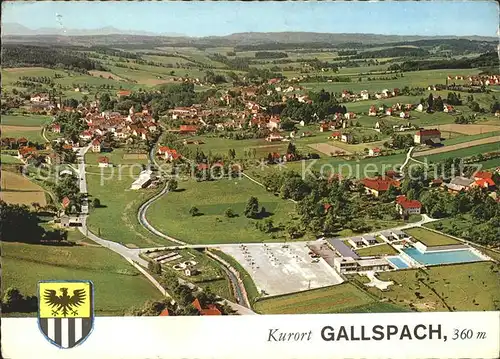 Gallspach Fliegeraufnahme Kat. Gallspach