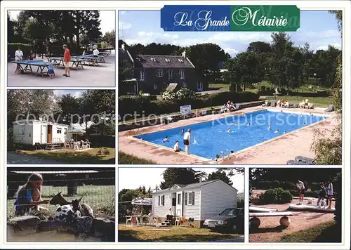 Carnac Morbihan La Grande Metairie Camping Schwimmbad Minigolf / Carnac /Arrond. de Lorient