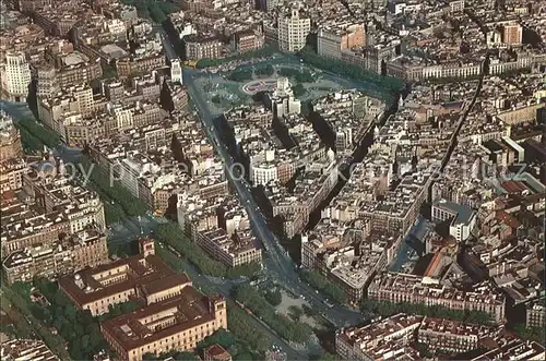 Barcelona Cataluna Fliegeraufnahme Kat. Barcelona