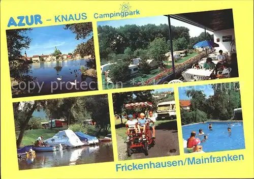Frickenhausen Main Azur Knaus Campingpark Kat. Frickenhausen a.Main