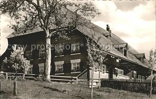 Bernau Schwarzwald Geburtshaus von Hans Thoma Kat. Bernau im Schwarzwald