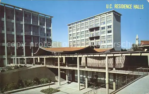 Berkeley California U.C. Residence Halls Kat. Berkeley