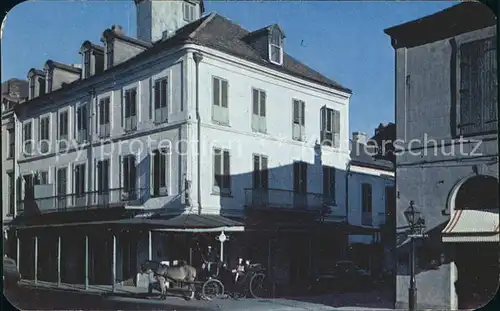 New Orleans Louisiana Napoleon House Pferdekutsche Kat. New Orleans