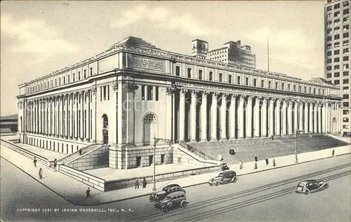 New York City Main Post Office Eight Avenue / New York /