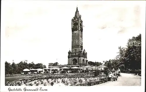 Charlottenburg Restaurant Grunewald-Turm Havelchaussee / Berlin /Berlin Stadtkreis