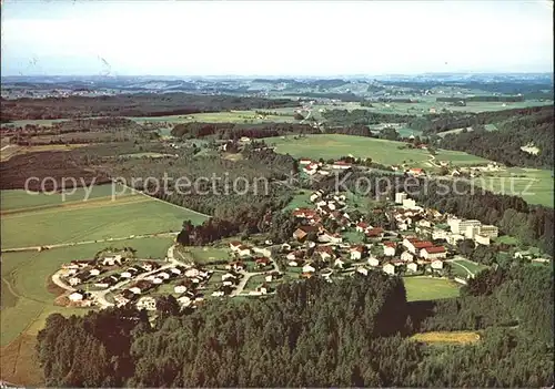 Neutrauchburg Fliegeraufnahme Kat. Isny im Allgaeu