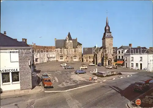 Bouloire Place de l`eglise Kat. Bouloire