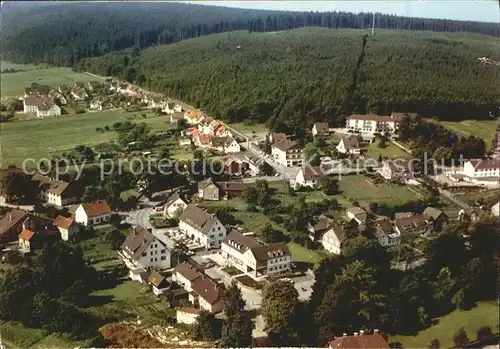 Neuhaus Solling Fliegeraufnahme Kat. Holzminden