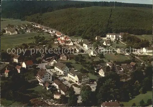 Neuhaus Solling Fliegeraufnahme Kat. Holzminden