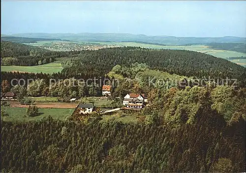 Sensbachtal Gasthaus Pension Reussenkreuz Fliegeraufnahme Kat. Sensbachtal