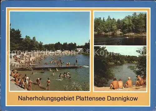 Dannigkow Plattensee Baden Kat. Gommern