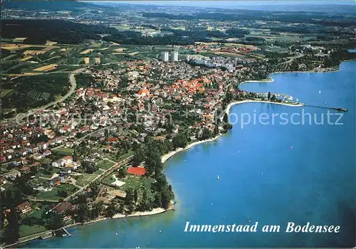 Immenstaad Bodensee Fliegeraufnahme Kat. Immenstaad am Bodensee