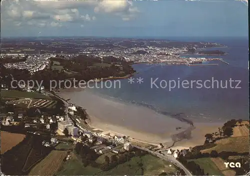 Douarnenez Plage du Ris Fliegeraufnahme / Douarnenez /Arrond. de Quimper