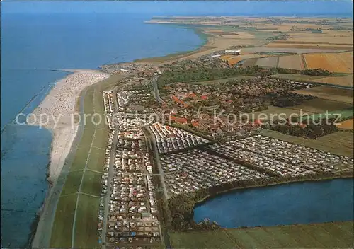 Neuharlingersiel Fliegeraufnahme Kurbad  Kat. Neuharlingersiel