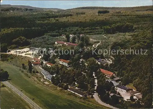 Lichtenau Kassel Fliegeraufnahme Orthopaedische Klinik und Rehazentrum der Inneren Mission Kat. Kassel