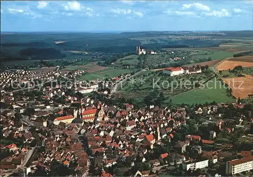 Ellwangen Jagst Fliegeraufnahme Kat. Ellwangen (Jagst)