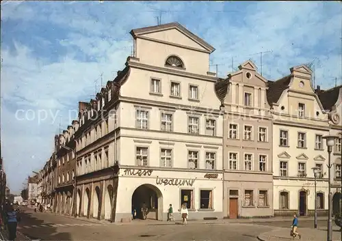 Boleslawiec Bunzlau Strassenpartie Kat. Boleslawiec