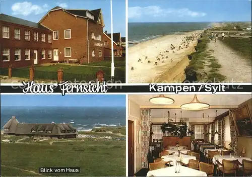 Kampen Sylt Haus Fernsicht  Kat. Kampen (Sylt)