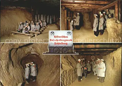 Fichtelberg Oberwiesenthal Historisches Besucherbergwerk Silbereisenstollen Kat. Oberwiesenthal