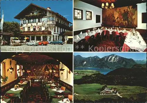 Kochel See Alpenhotell Schmied von Kochel Kat. Kochel a.See