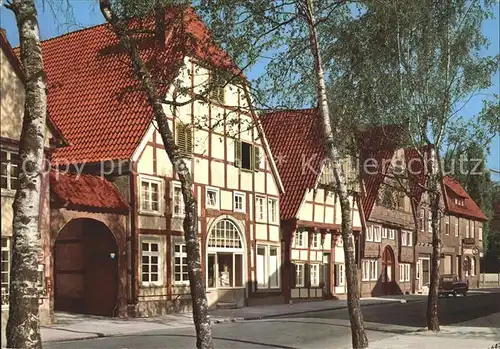 Wiedenbrueck Moenchstrasse Fachwerkhaeuser Kat. Rheda Wiedenbrueck