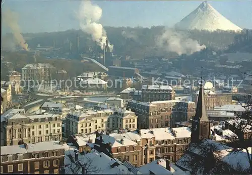 Longwy Lothringen Stadt im Winter / Longwy /Arrond. de Briey