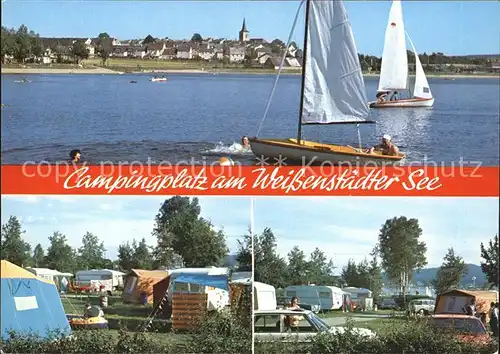 Weissenstadt Camping am Weissenstaedter See Kat. Weissenstadt